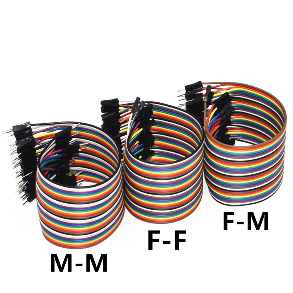 Line 10cm/20CM/30CM Male to Male+Female to Male + Female to Female Jumper Wire Dupont Cable for arduino DIY KIT