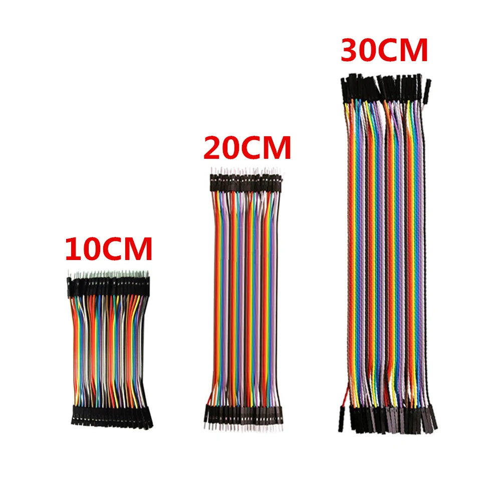 Line 10cm/20CM/30CM Male to Male+Female to Male + Female to Female Jumper Wire Dupont Cable for arduino DIY KIT