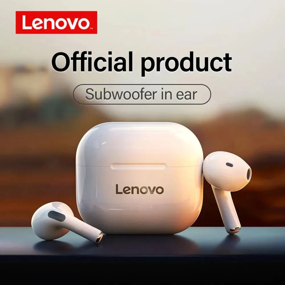 Original Lenovo LP40 wireless headphones TWS Bluetooth Earphones Touch Control Sport Headset Stereo Earbuds For Phone Android