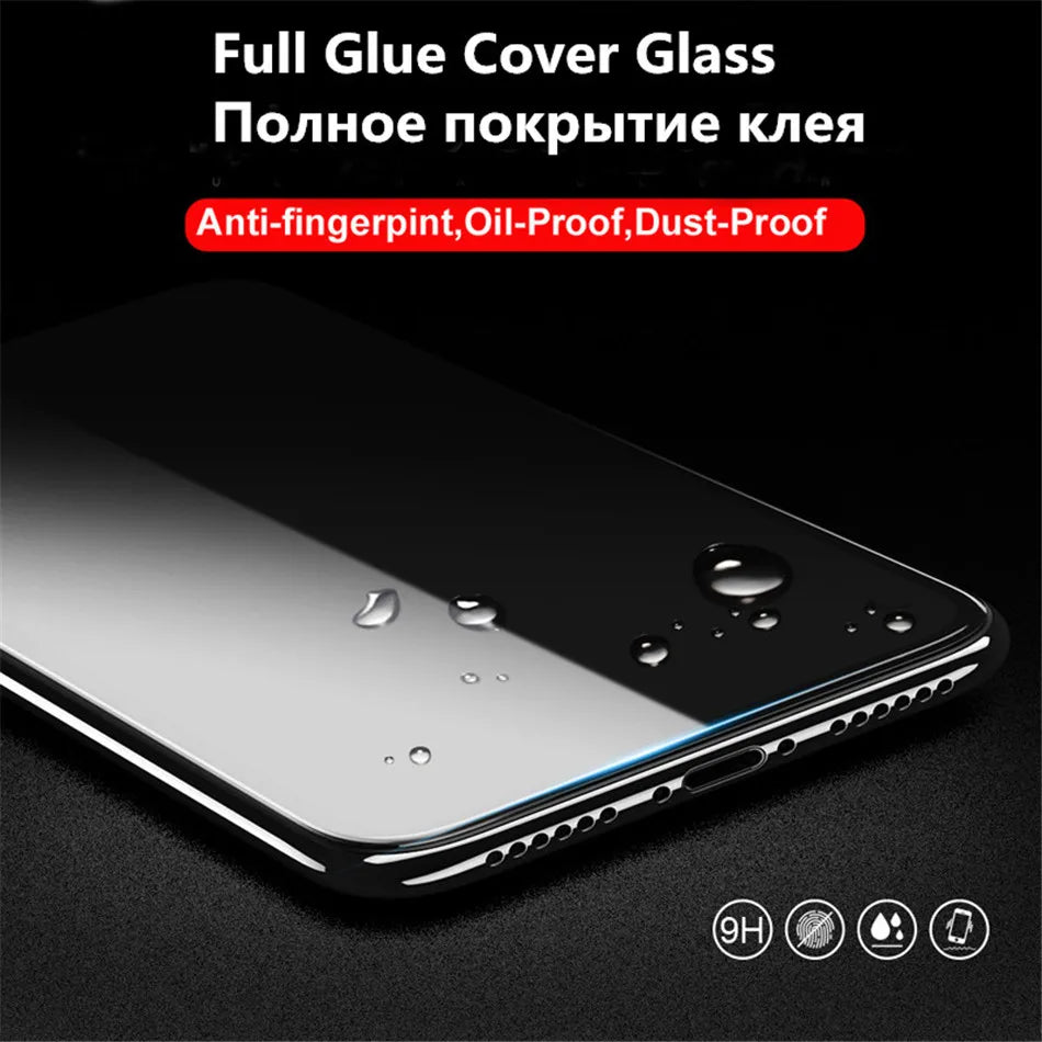 6-in-1 Full Cover Tempered Glass for Redmi Note 13 Pro Global - Screen Protector & Lens Film