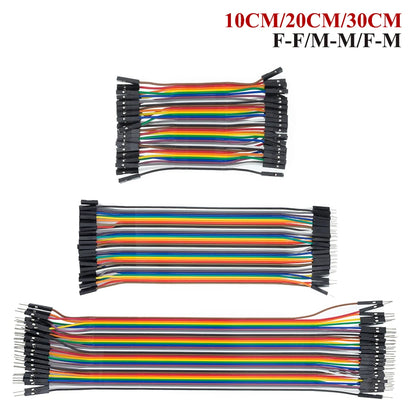 Line 10cm/20CM/30CM Male to Male+Female to Male + Female to Female Jumper Wire Dupont Cable for arduino DIY KIT