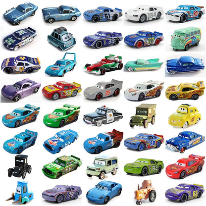 Disney Pixar Cars 3 Toys Lightning McQueen & Mack Uncle Collection 1:55 Diecast Model Car Toy for Children