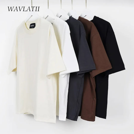 Oversized Summer T-Shirts for Women & Men - Brown Casual Korean Streetwear