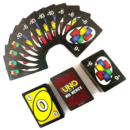 Uno No mercy Game Board Games UNO Cards Table Family Party Entertainment UNO Games Card Toys Children Birthday Christmas