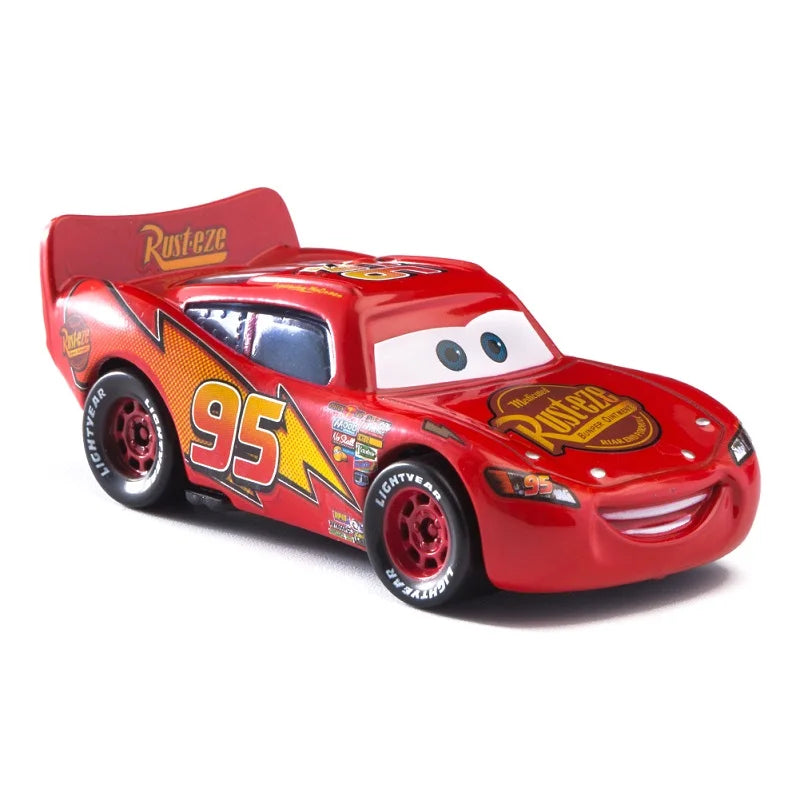 Disney Pixar Cars 3 Toys Lightning McQueen & Mack Uncle Collection 1:55 Diecast Model Car Toy for Children