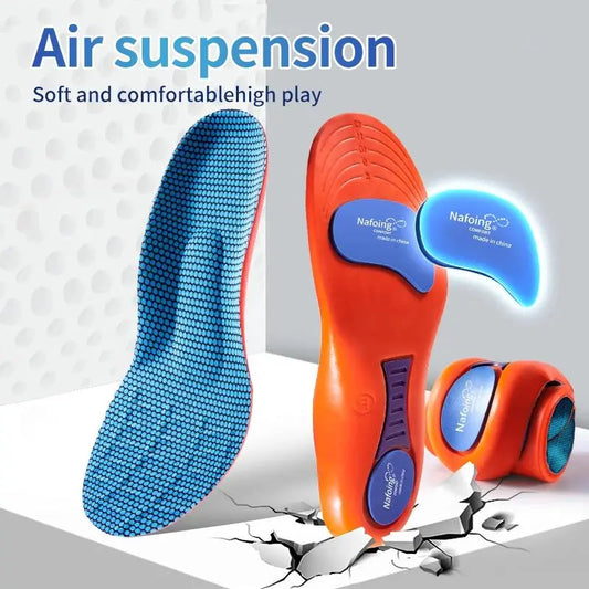 Sport Insoles - Shock Absorption, Deodorant, Breathable Cushion for Running, Orthopedic Insoles for Men and Women