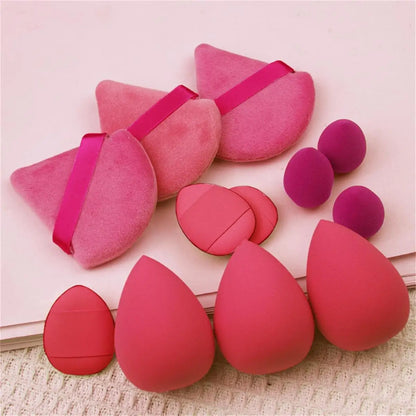 JeezBRUH 12 pcs Makeup Puff Essential For Beginners: Your Ultimate Beauty Companion