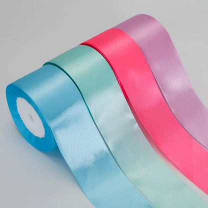 22meter/Roll 6mm 10mm 15mm 20mm 25mm 40mm 50mm Silk Satin Ribbons for Crafts Bow Handmade DIY Gift Wrap Party Wedding Decorative