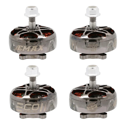 4pcs/lot ECOII Series eco ii 2807 6S 1300KV Brushless Motor For 7'' FPV Racing RC Drone Diy parts