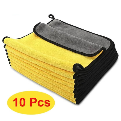 Extra Soft Car Wash Microfiber Towels - 3/5/10 Pack