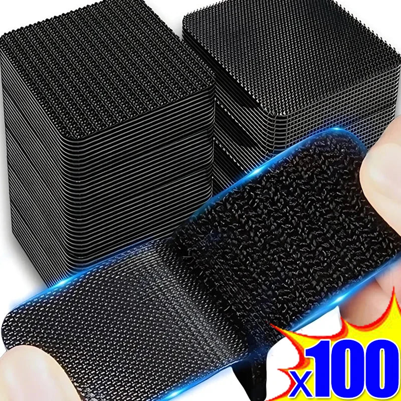 Wholesale Double Faced High Adhesive Fixing Stickers Carpet Pad Dashboard Mat Fixed Patch Home Floor Anti Skid Grip Tape Sticker