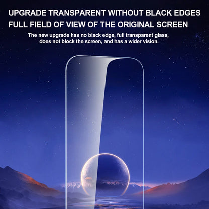 3-Piece Tempered Glass Screen Protector Set for iPhone 14/13/15/12/11 Series & More