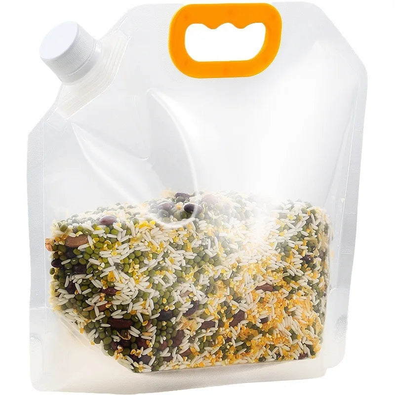 JeezBRUH Grain Storage Bag Portable: Keep Your Grains Fresh and Organized On-The-Go