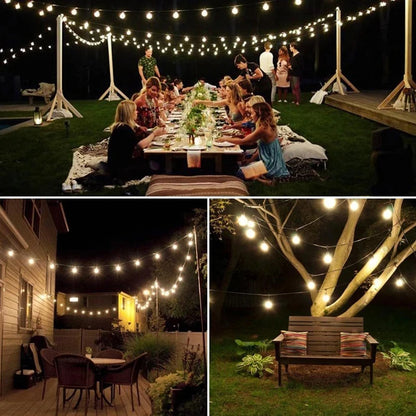 Solar Crystal Globe LED String Lights - 60 LED, 8 Lighting Modes, IP65 Waterproof, Fairy Lights for Garden and Party Decor (1pc/2pcs)