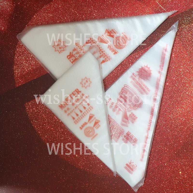 SML20 50 100PCS Disposable Pastry Bags Confectionery Equipment Pastry And Bakery Accessories Reposteria Cake Tools For Cake