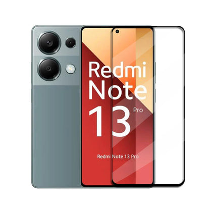 6-in-1 Full Cover Tempered Glass for Redmi Note 13 Pro Global - Screen Protector & Lens Film